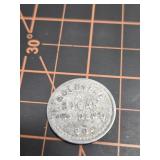 Holdrege cigar and news 2.5c store token