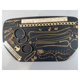 Vintage Gold Tone Necklaces, Bracelets, 1 Pair