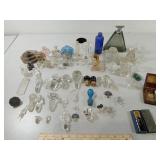 Assorted Perfume Bottles & Stoppers/Dabber