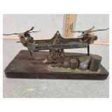 Eastman Kodak studio scale with weights!