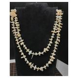 Vintage mother of pearl necklace