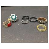 Assorted rings various sizes men