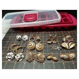 Vintage Trifari earring collection all marked