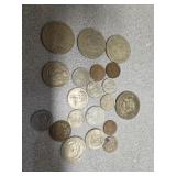 Foreign coins, including silver!