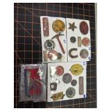 Tobacco tags, White Pacer, Granger, Tenderloin,