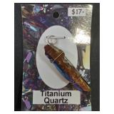 Titanium Quartz Pendant