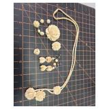 Carved jewelry and beads