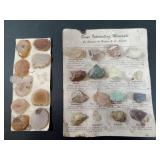 Assorted Minerals,  & Polished Agate Slabs