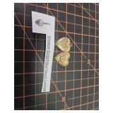 Vintage gold filled heart locket