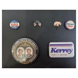 Vintage Political Campaign Buttons & Patriotic