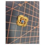 NOS pin with blue stone