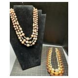 Vintage west Germany Necklaces- marked