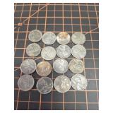 1943 steel cents emergency coinage.