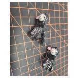 Porcelain black sheep autographed