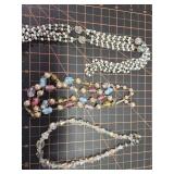 3 antique necklaces