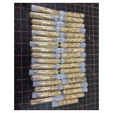 Vials of gold (?) flake.