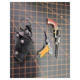 Cap gun miniatures luger and colt