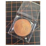 1oz copper round