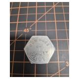 Offutt AFB $5 trade token, NCO mess