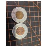 Lucky pennys, encapsulated wheat cents