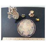 Assorted Seashells & Round Mat