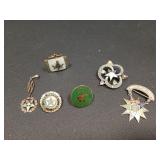 Assorted pins F.A.T.A.L Stars CSSA