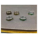 Color changing mood rings