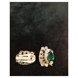 Vintage Barclay earrings- marked