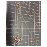 Vintage pendant necklace