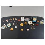 Assorted Vintage Buttons and Pins
