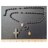 Relic Rosery Beads & Gold Miraculous Medal