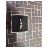 Darling NOS, marked,10k rose gold and diamond