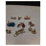 Assorted screw back clip on earrings