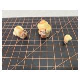 Miniature snails bone china