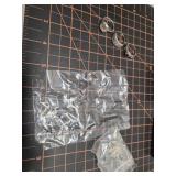 NOS Sterling silver rings, necklace, earrings 925