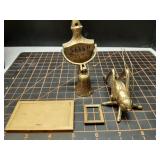 Vintage brass items