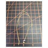 Vintage pearl, gold filled necklace