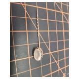 Hat pin, acid tests to 10kt gold