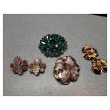 Vintage costume Jewelry most marked Weiss