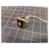 10kt tested gold ring 1962 size 9.5