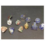 Ak-sar-ben vintage pins 50s -70s