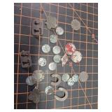 Tobacco tags, luck strike, horseshoe, Lorillard,