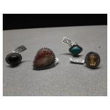 New stock costume Jewelry rings sz 6 & 9
