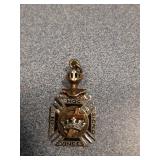 Knights Templar Freemasonry charm in hoc signo