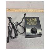 Hobby transformer railroad controller