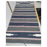 27" x 60" Native American? Saddle Blanket