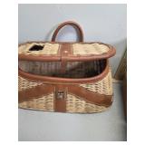 Fishing basket and tackle box