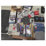 Vintage NOS computer accessories, mouse pads,