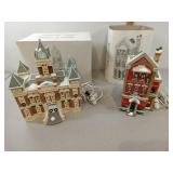 2- Department 56, "The Original Snow Village, 1-