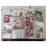 Assorted Nebraska Cornhusker Memorabilia